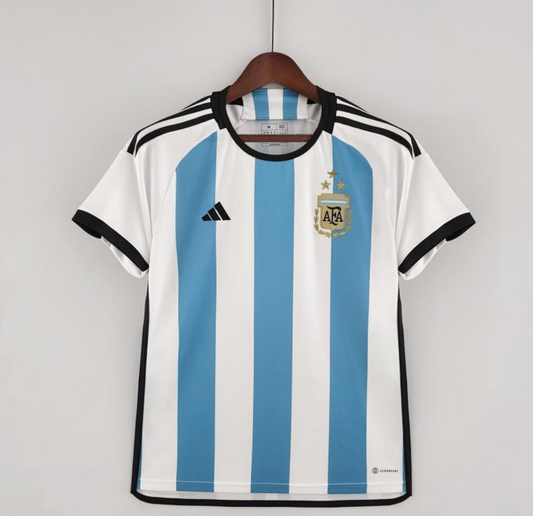 Argentina 2022 3-stars blue/white shirt