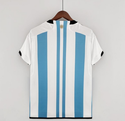 Argentina 2022 3-stars blue/white shirt