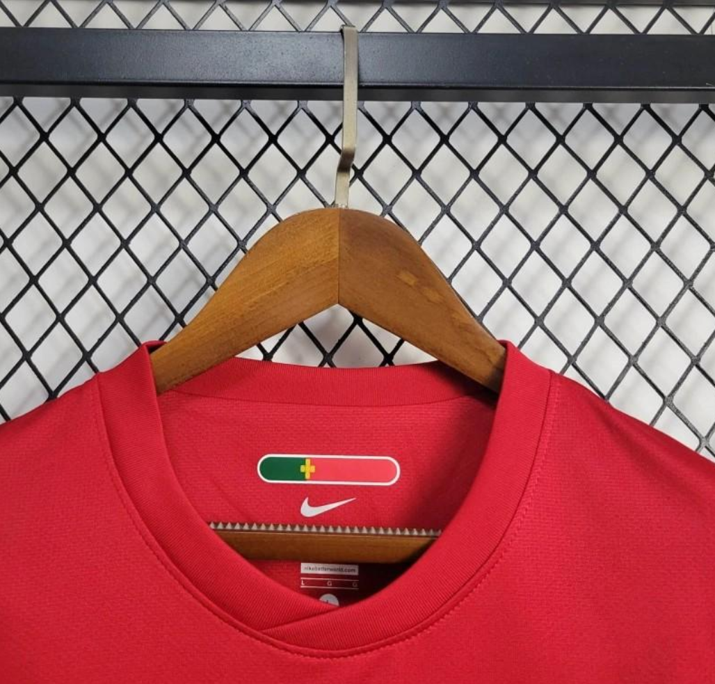 Portugal 2010 home red shirt