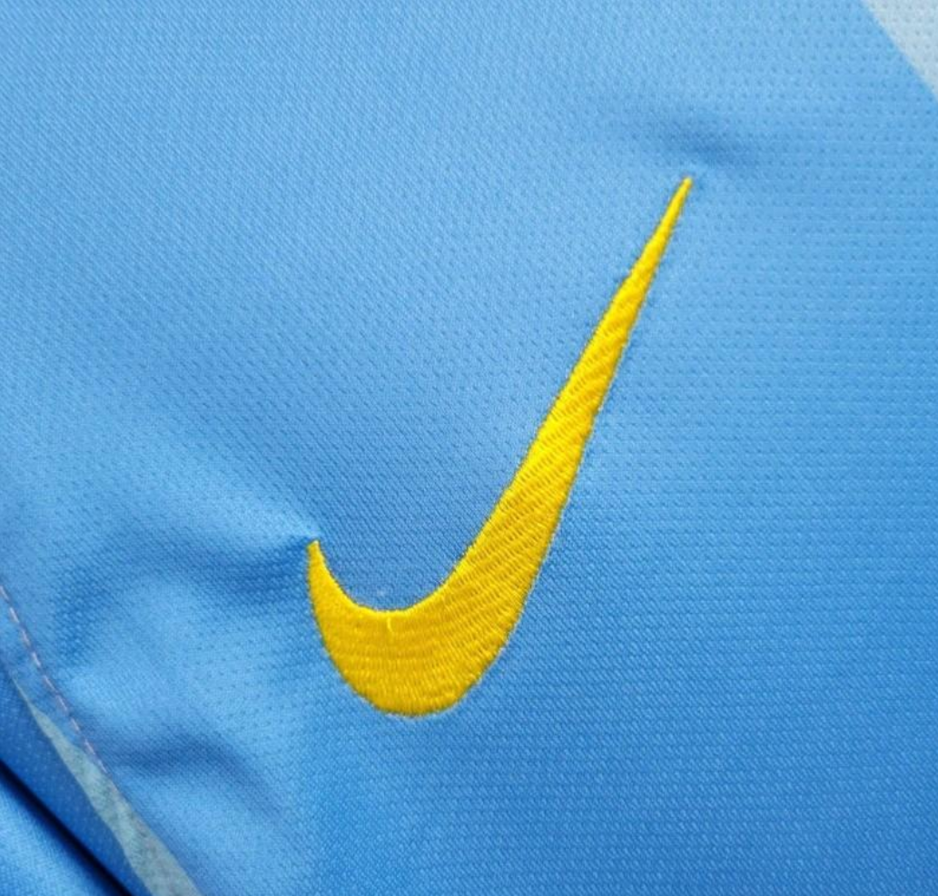 Barcelona 07/08 away blue shirt