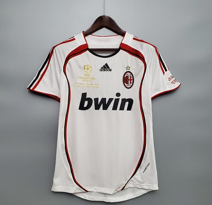 AC Milan 06/07 away white shirt