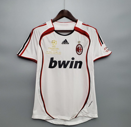 AC Milan 06/07 away white shirt