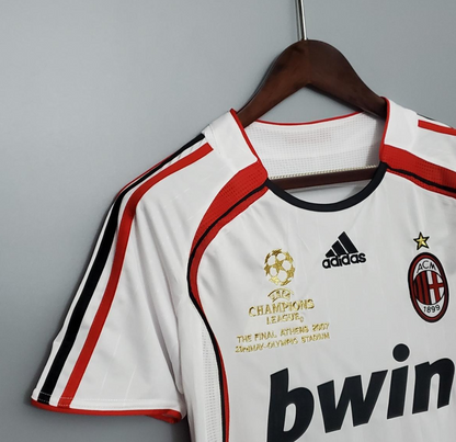 AC Milan 06/07 away white shirt