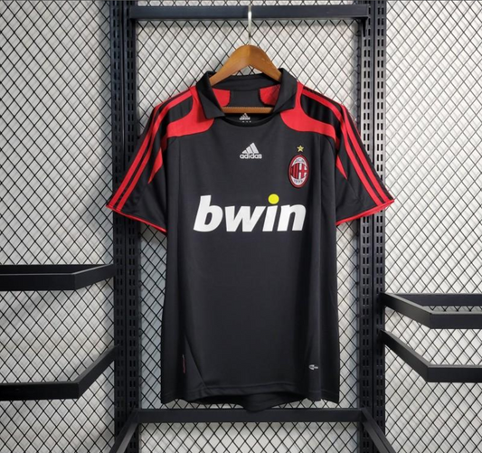 AC Milan 07/08 third black/red shirt