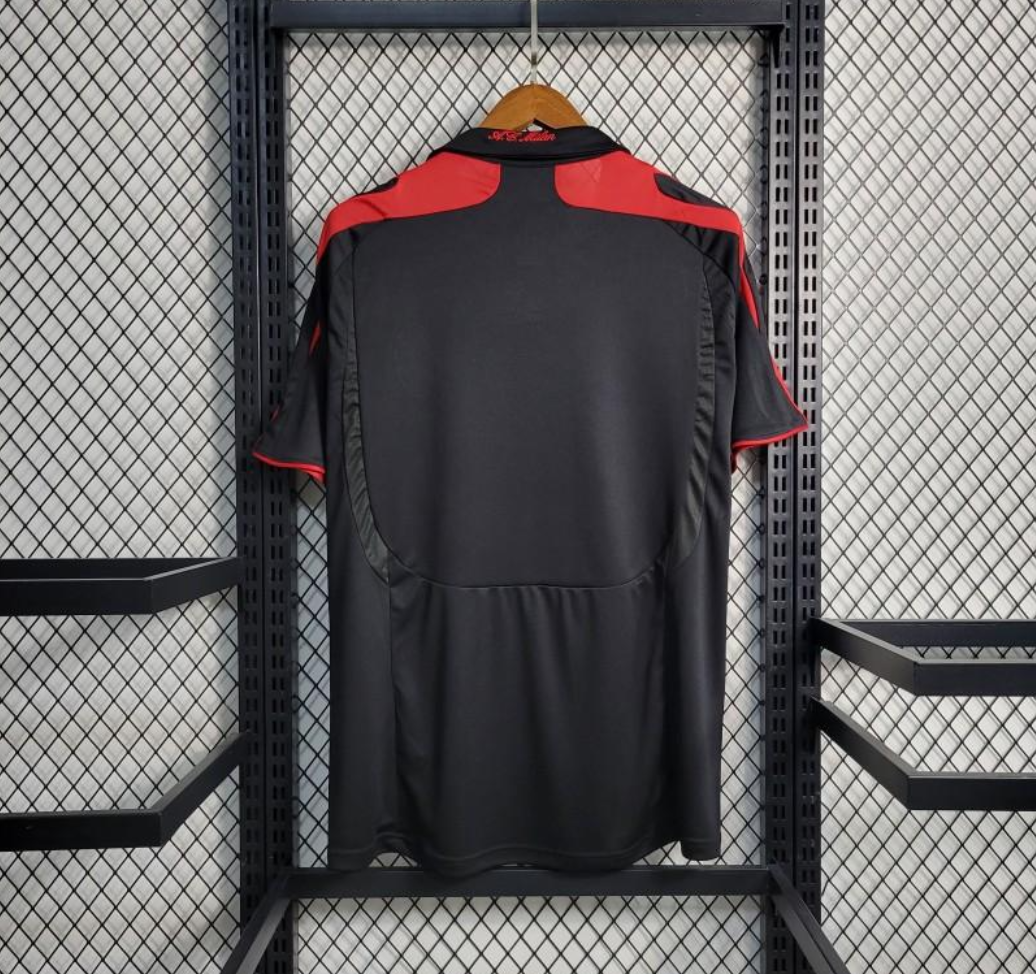 AC Milan 07/08 third black/red shirt