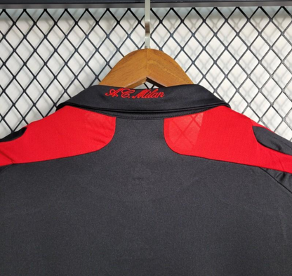 AC Milan 07/08 third black/red shirt