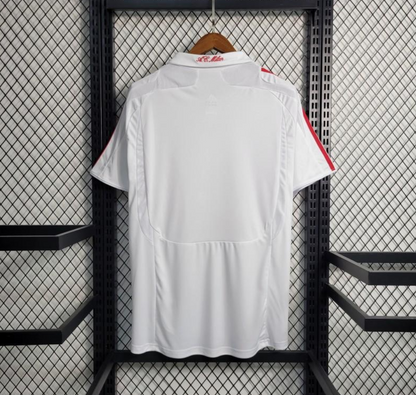 AC Milan 07/08 away white shirt