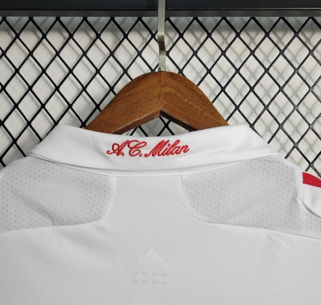 AC Milan 07/08 away white shirt