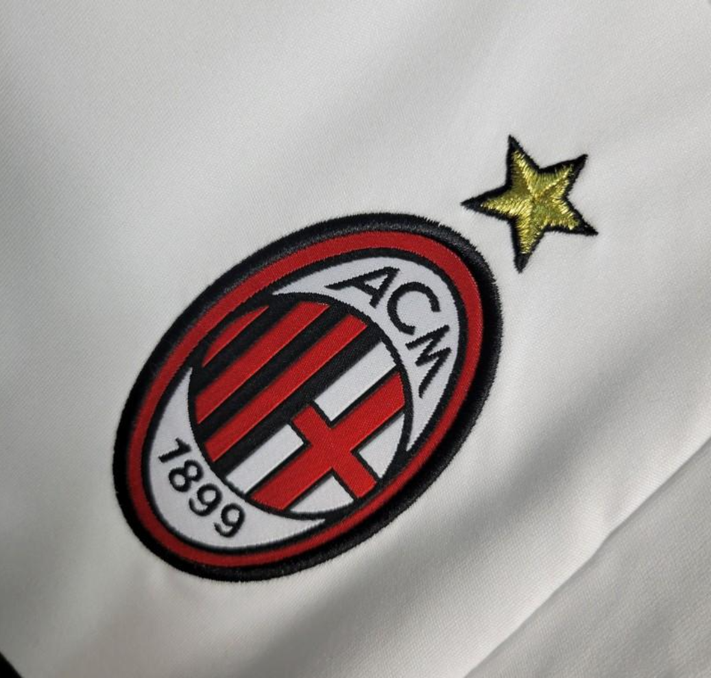 AC Milan 07/08 away white shirt