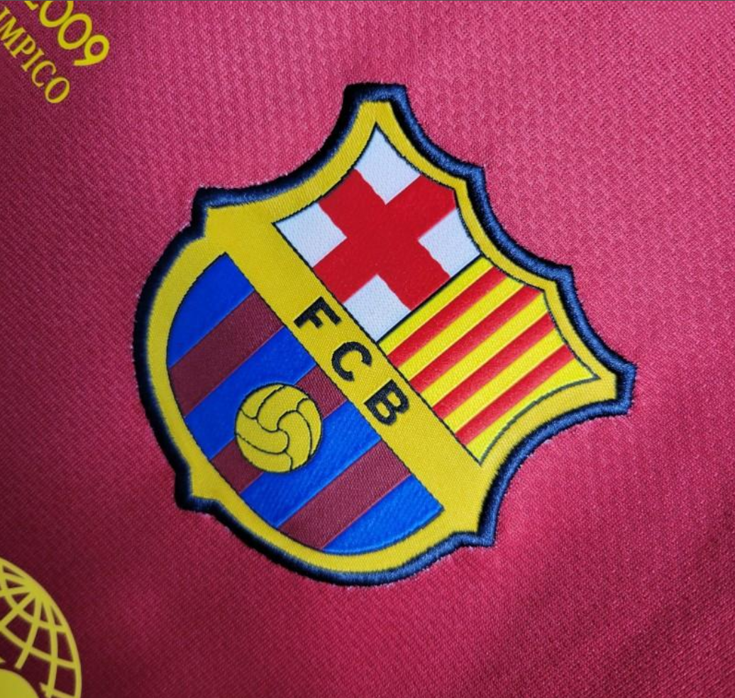 Barcelona 08/09 home red/blue shirt