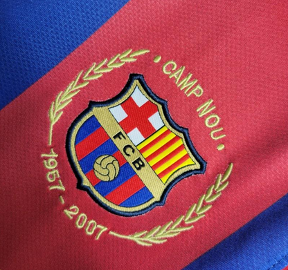 Barcelona 07/08 home red/blue shirt