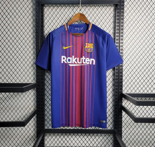 Barcelona 17/18 home red/blue shirt