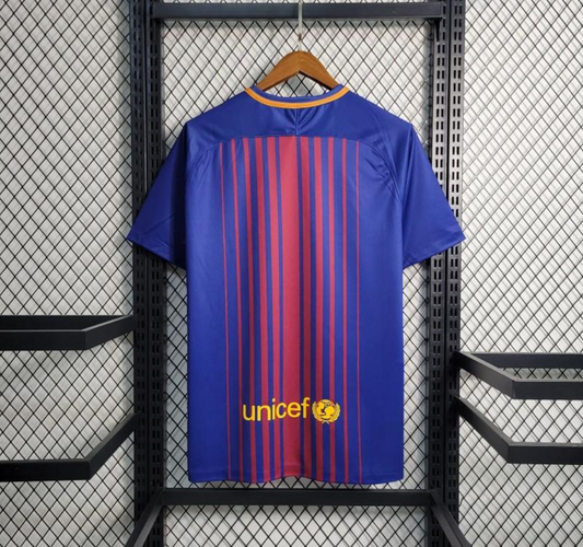 Barcelona 17/18 home red/blue shirt