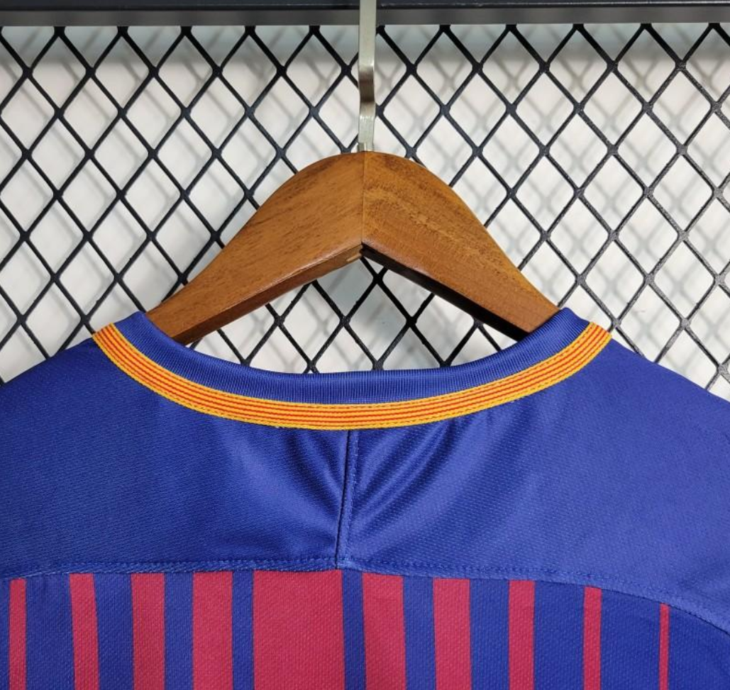 Barcelona 17/18 home red/blue shirt