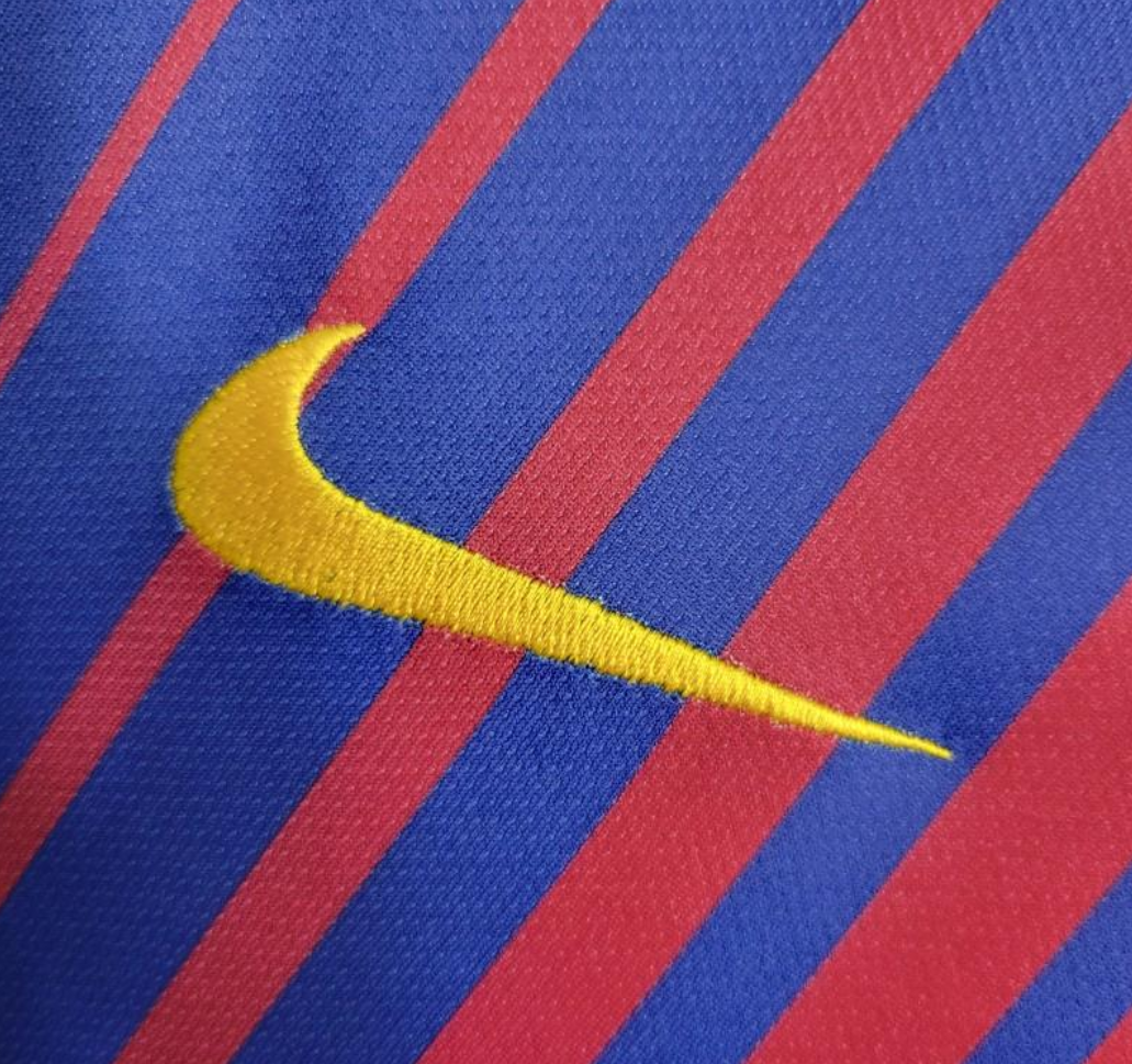 Barcelona 17/18 home red/blue shirt