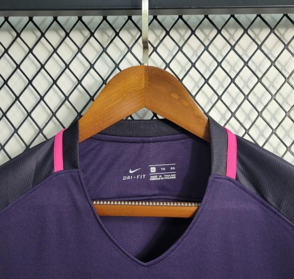 Barcelona 16/17 away purple shirt