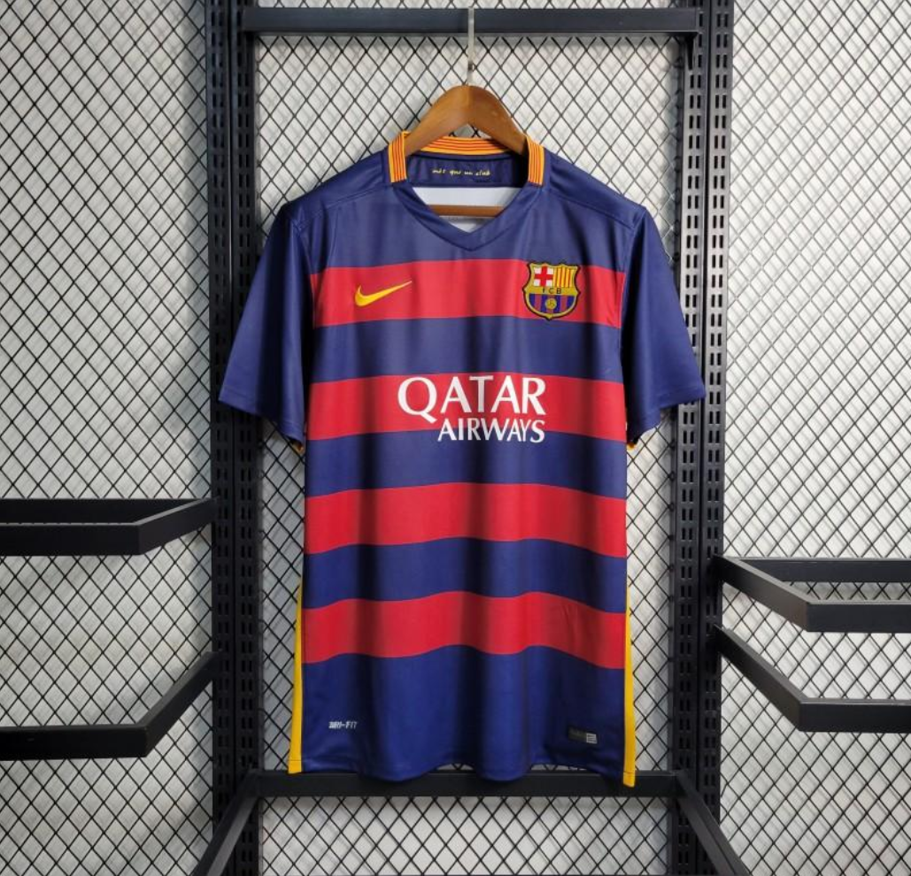 Barcelona 15/16 home red/blue shirt