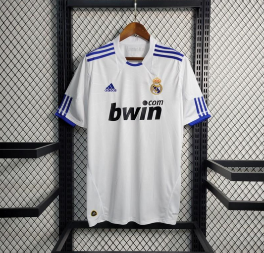 Real Madrid 10/11 home white shirt