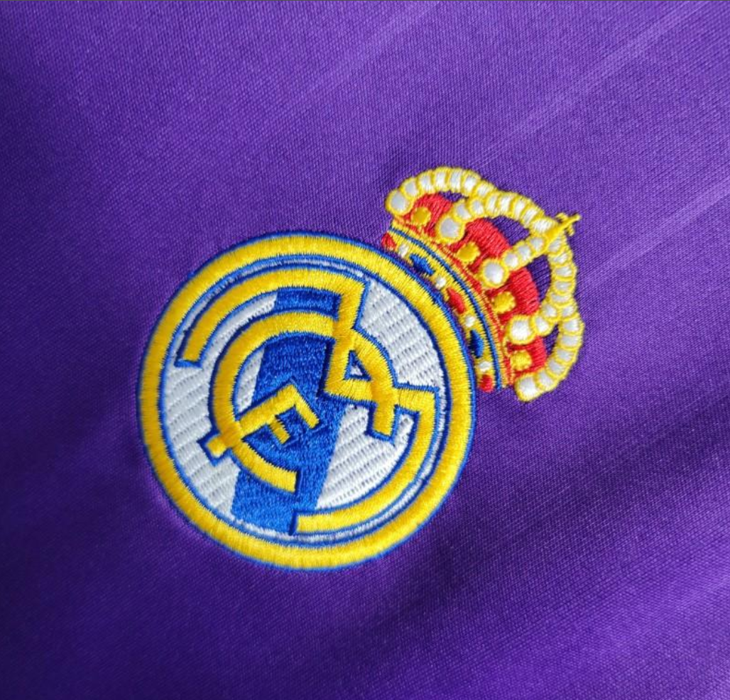 Real Madrid 06/07 third purple shirt