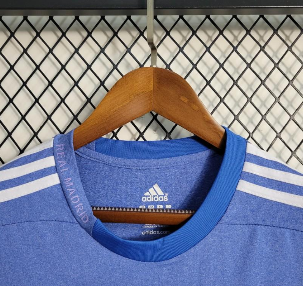 Real Madrid 13/14 away blue shirt