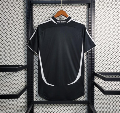 Real Madrid 06/07 away black/white shirt