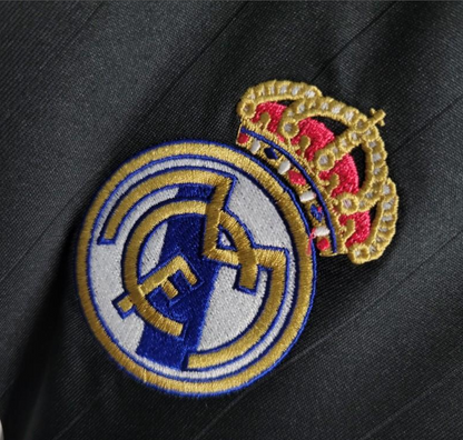 Real Madrid 06/07 away black/white shirt