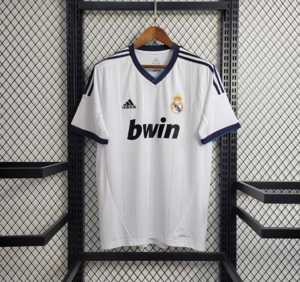 Real Madrid 12/13 home white shirt