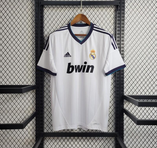 Real Madrid 12/13 home white shirt