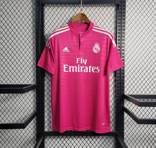 Real Madrid 14/15 away pink shirt