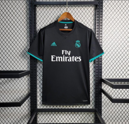 Real Madrid 17/18 away black shirt