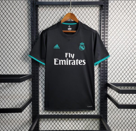 Real Madrid 17/18 away black shirt
