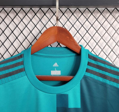Real Madrid 17/18 third blue/green shirt