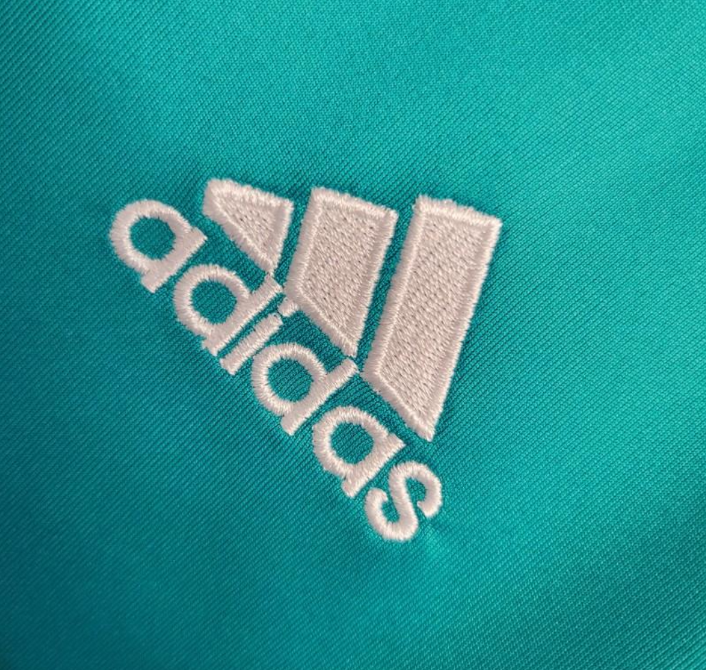 Real Madrid 17/18 third blue/green shirt