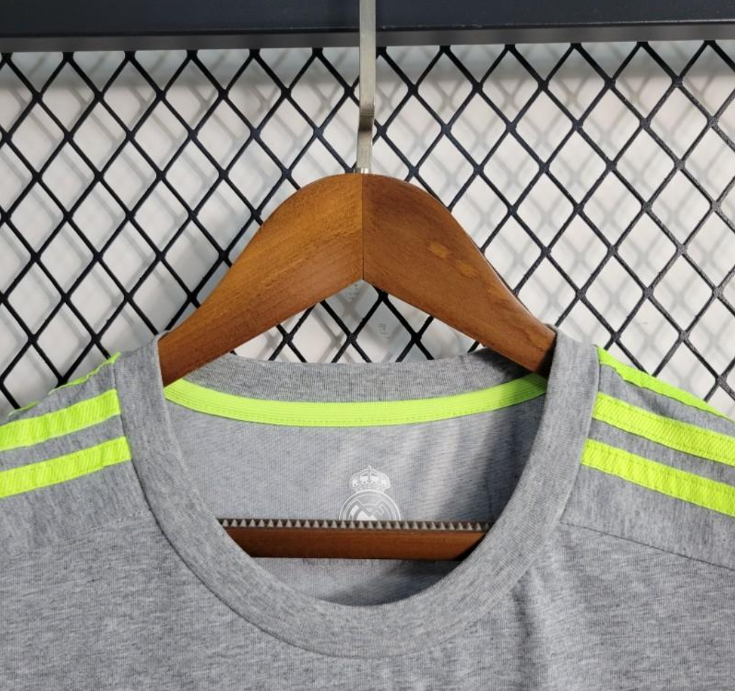 Real Madrid 15/16 away grey shirt