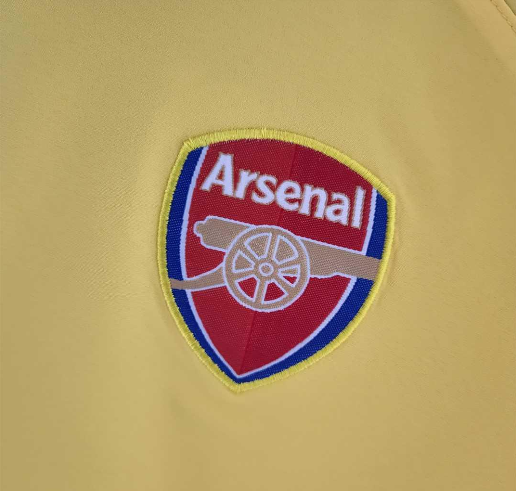 arsenal 03/05 away yellow shirt