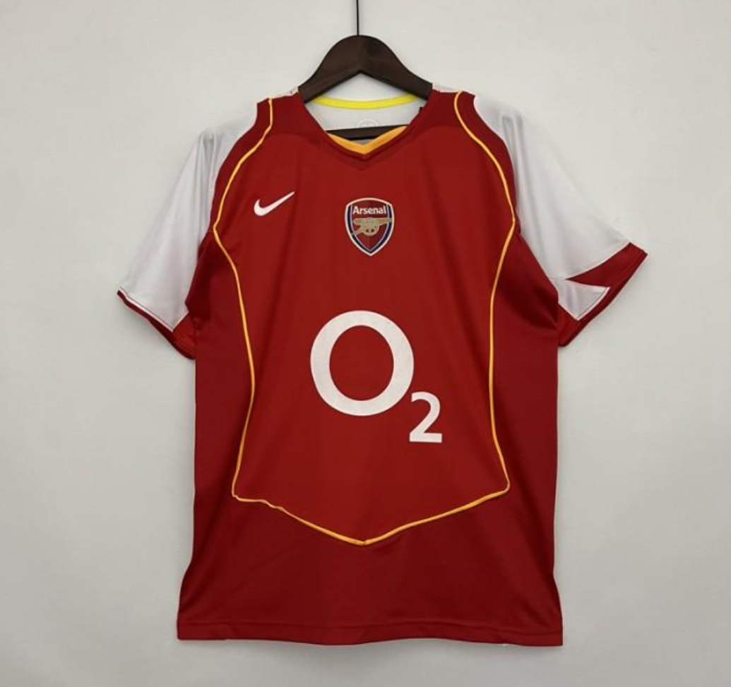 Arsenal 04/05 home red shirt