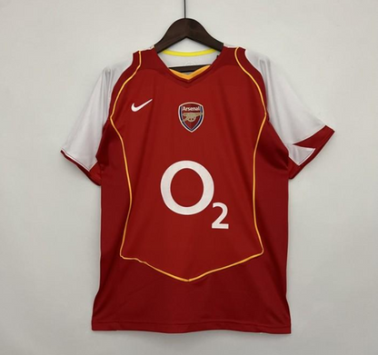 Arsenal 04/05 home red shirt