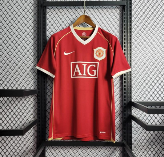 Manchester united 06/07 home red shirt