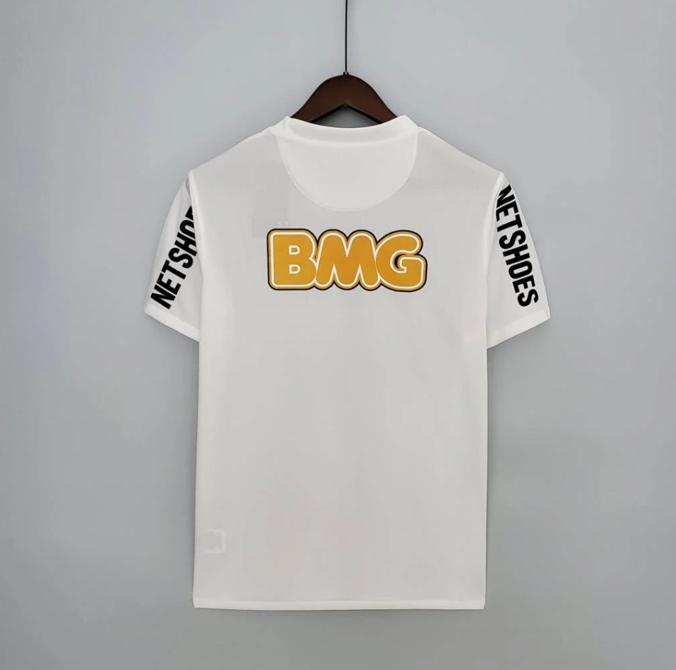 Santos 11/12 home white shirt