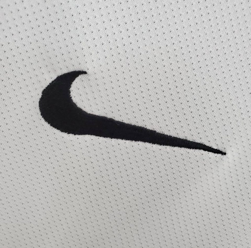 Santos 11/12 home white shirt