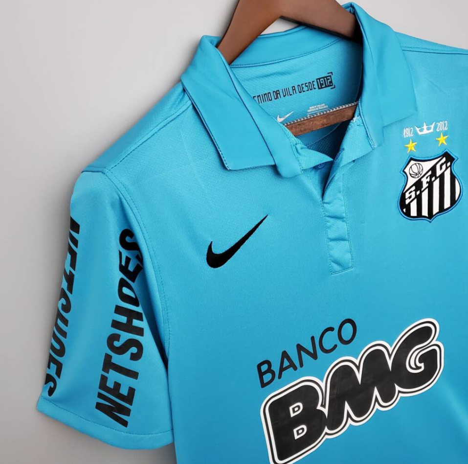 Santos 12/13 away blue shirt