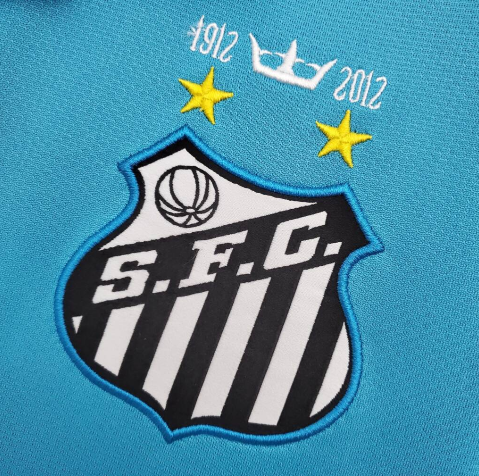 Santos 12/13 away blue shirt