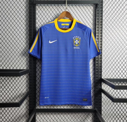 Brazil 2010 away blue shirt