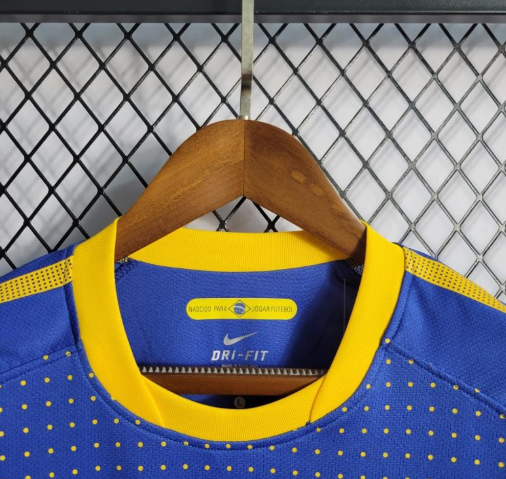 Brazil 2010 away blue shirt
