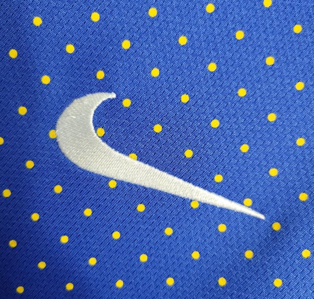 Brazil 2010 away blue shirt