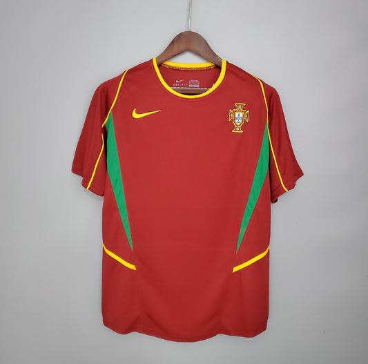 Portugal 2002 home red shirt