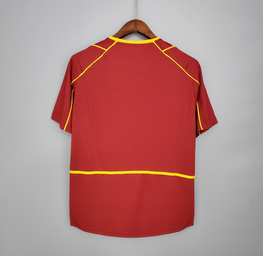 Portugal 2002 home red shirt
