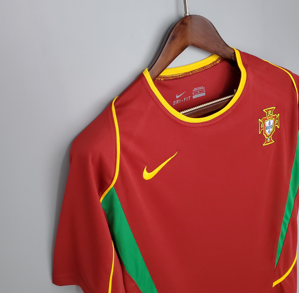 Portugal 2002 home red shirt