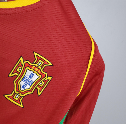 Portugal 2002 home red shirt