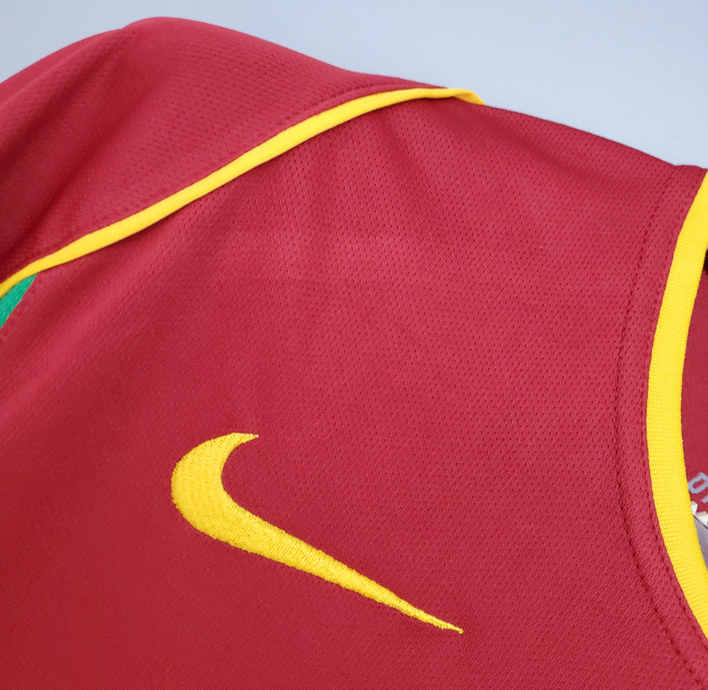 Portugal 2002 home red shirt